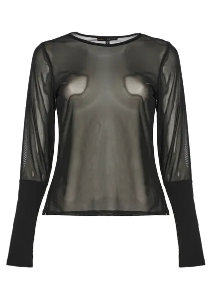 Kozan Black Mesh Merci Tee-SH-4687-BLKMSH