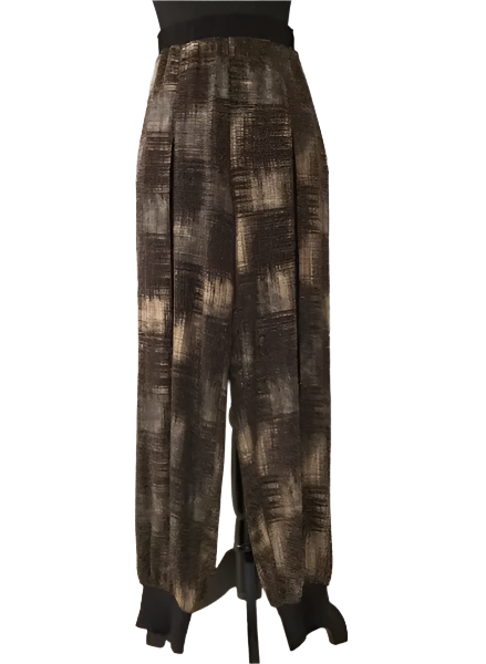 Glitzy Metallic Fun & Edgy Pant-IC-3285P