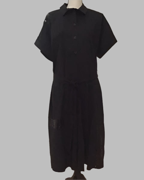 Alembika Black Dress-ED405B