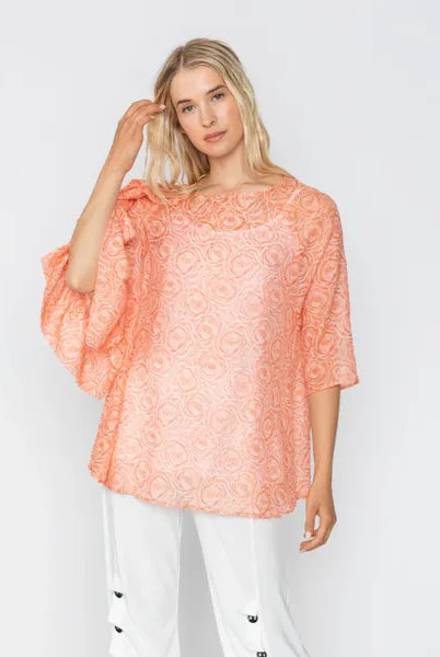 IC Collection Ruffled Sleeve Two Piece | Unique Apparel USA