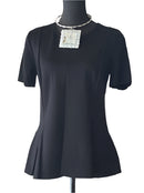 By JJ Fitted Flounce Top-PT-110