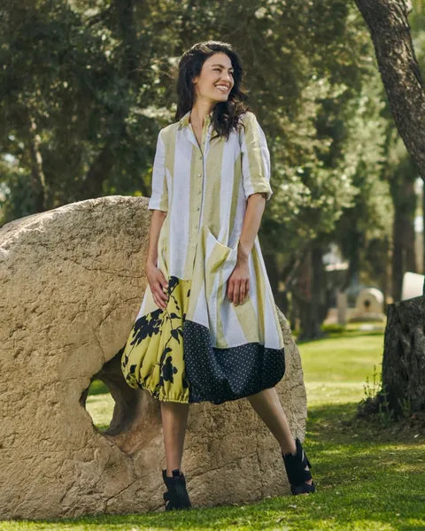 Alembika Mix Limoncello Wonderful Dress-SD506M