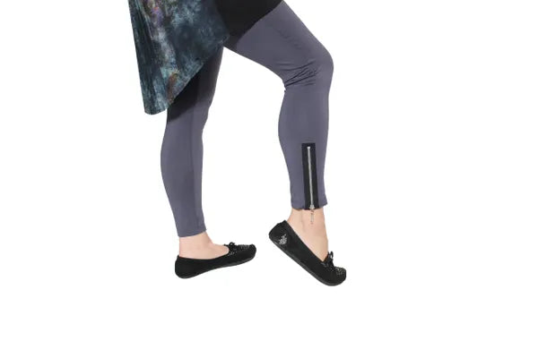 Comfy USA Leggings With Zipper-M269