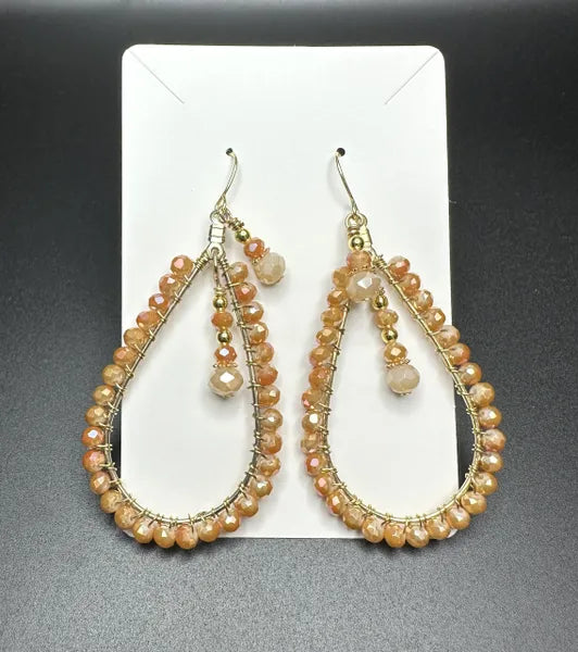 Handmade Artisan Boho Loop Earring-C112