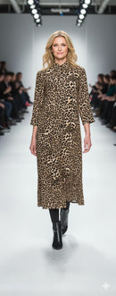 Comfy USA Knee-Length Button-Up-CD309P