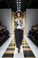 IC Collection Abstract Tie Top-C1073T