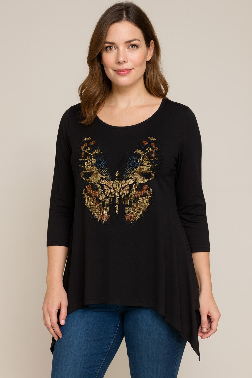 Gardy Butterfly Top-8973