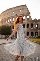 Kozan Martha Dress SH-1970-MARBLE