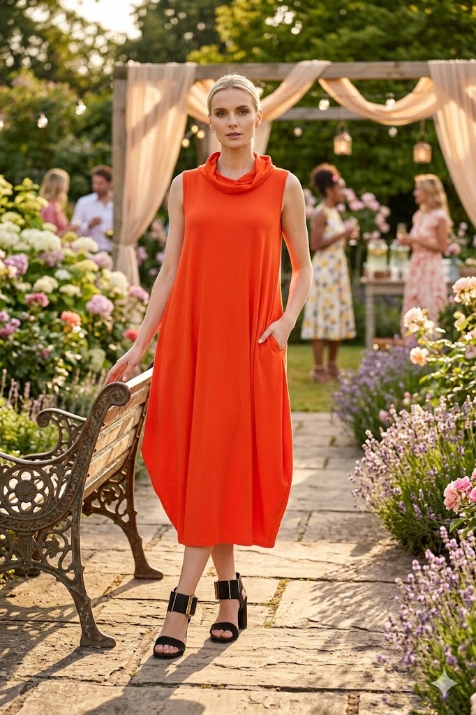 Kozan Lotus Dress-TR-11037-TNGRN