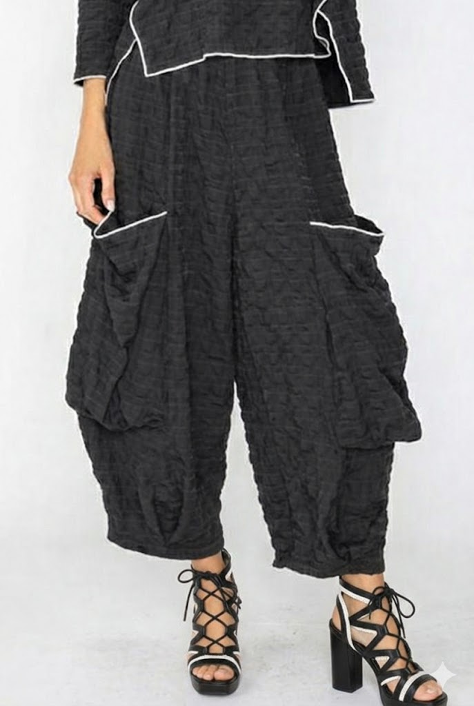 IC Collection Bubble Check Pant-C1122P