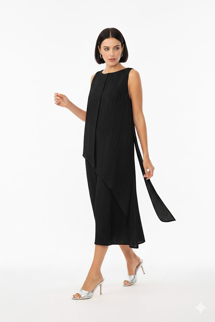 IC Collection Layered Dress-6816D