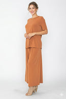 IC Collection Knit Jersey Scoop Neck-C1031T