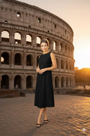 IC Collection Three Petal Dress-6778D