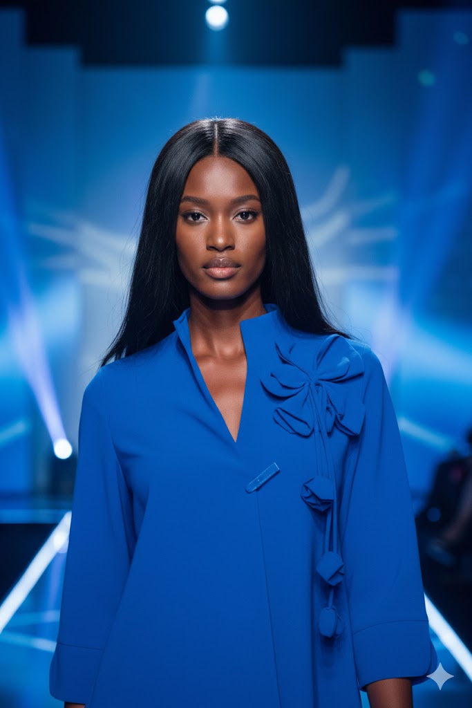 IC Collection Foral Accent Asymmetrical Jacket -7844J