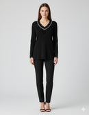 Gardy Geo Stud Fashion Forward Top-GS716