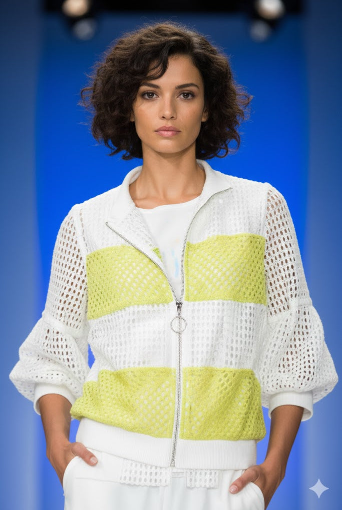 IC Collection Ribband Short Jacket | Unique Apparel USA