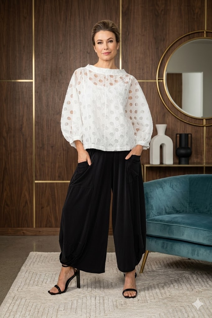 IC Collection Dolman Sleeve Top 7017T