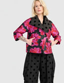 ALEMBIKA Cherie Cocktail Jacket, Pink Floral-EJ703F