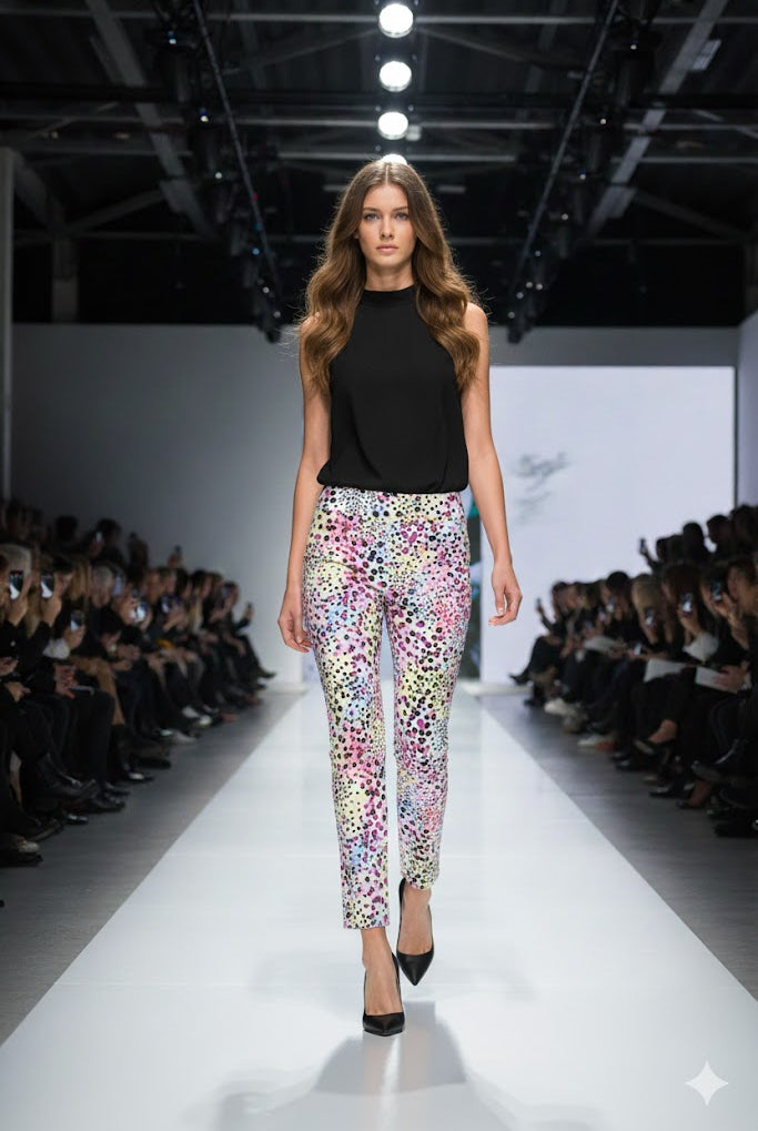 Joseph Ribkoff Multi-Print Pant | Unique Apparel USA