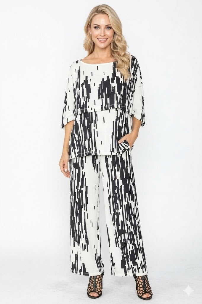 IC Collection Print Pant-C1074P