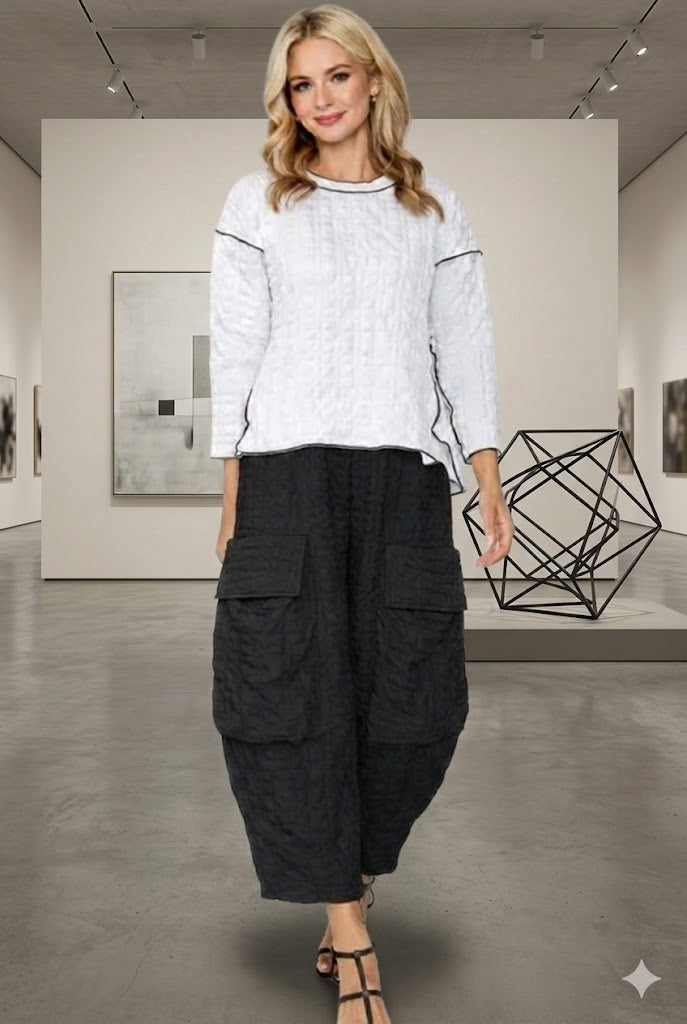 Kozan Vona Skirt | GR-3949-COAL