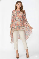 IC Collection Tencel Abstract Top-C1103T