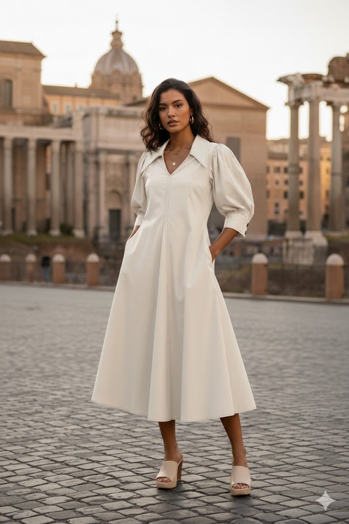 IC Collection Point Collar Dress 6858D