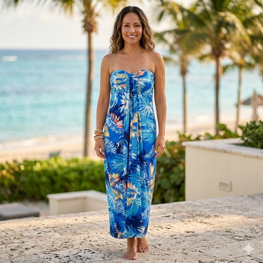 Banana Boat Long Dress-BB893-21