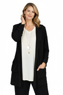 By JJ Contrast Mesh Hooded Jacket-IT-112