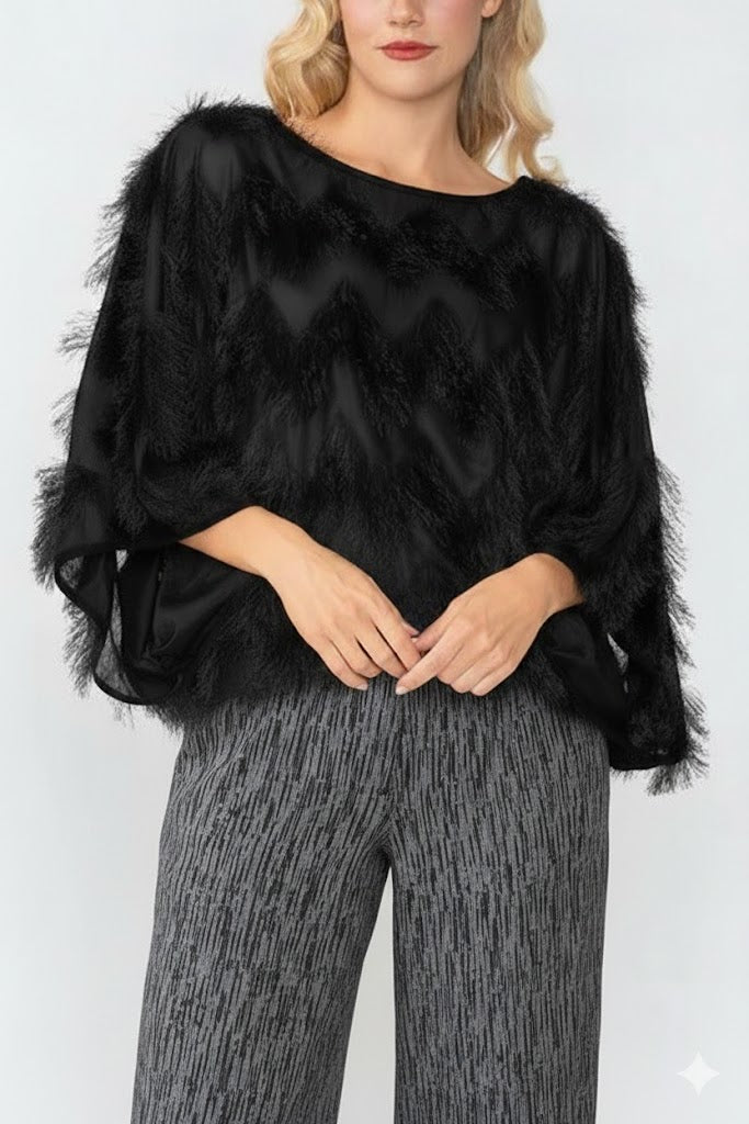 IC Collection Wave Feather Top-IC-6961T