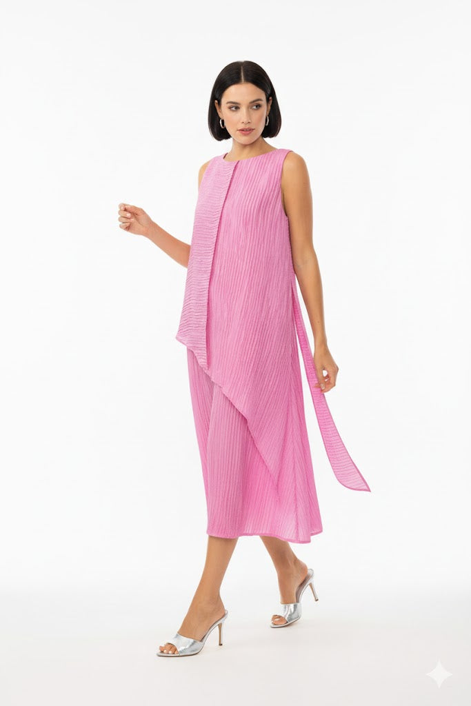 IC Collection Layered Dress-6816D