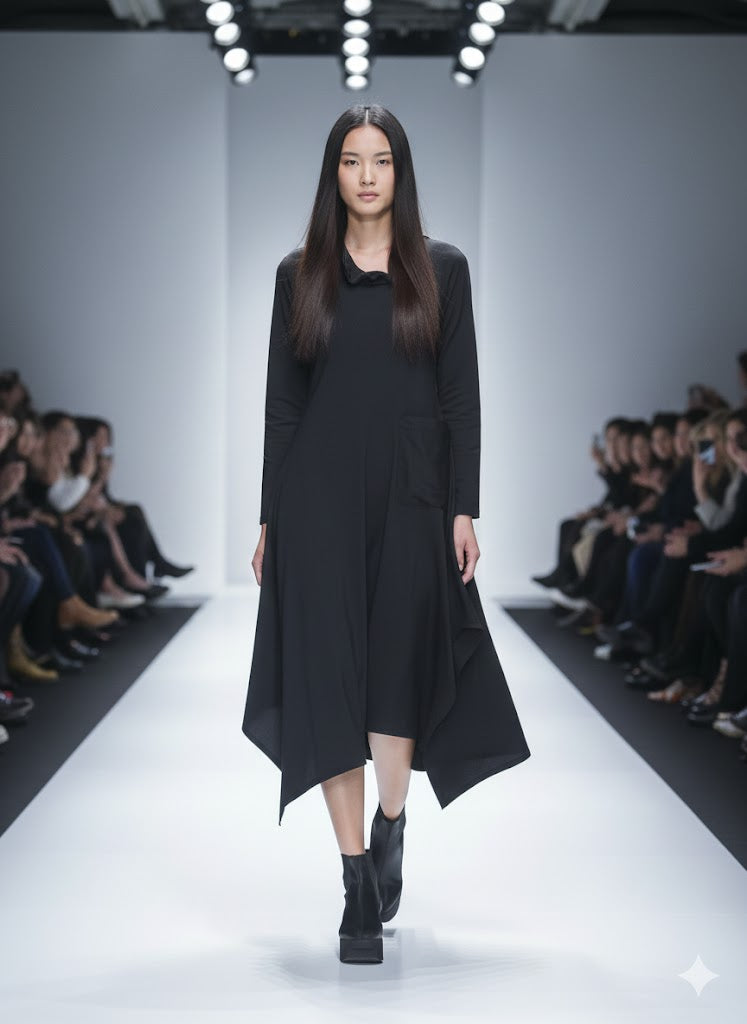 Kozan Coal Valentina Dress-GR-1706-COAL