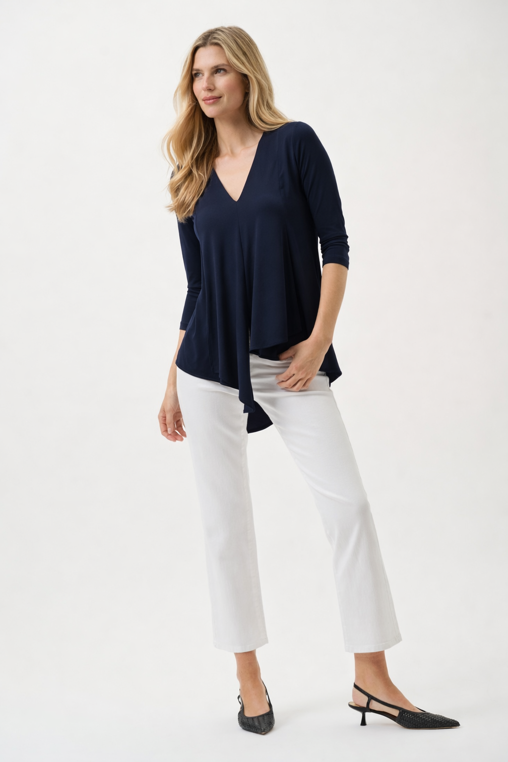 Joseph Ribkoff V-Neck Top-161066