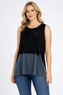 By JJ Two Button Cropped Vest-IT-110B