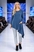 IC Collection Asymmetric Tunic | Unique Apparel USA