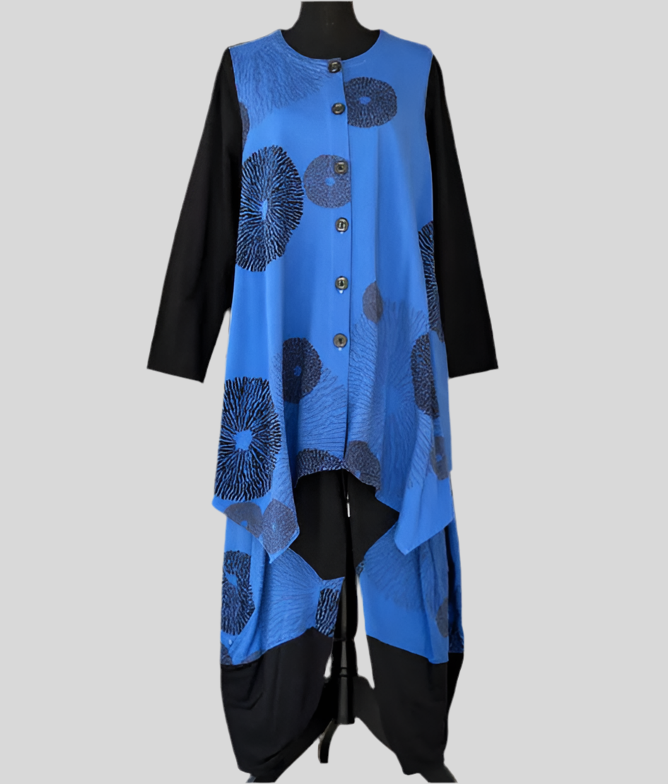 Cheyenne Helios Button Down Tunic/Dress-PT1019