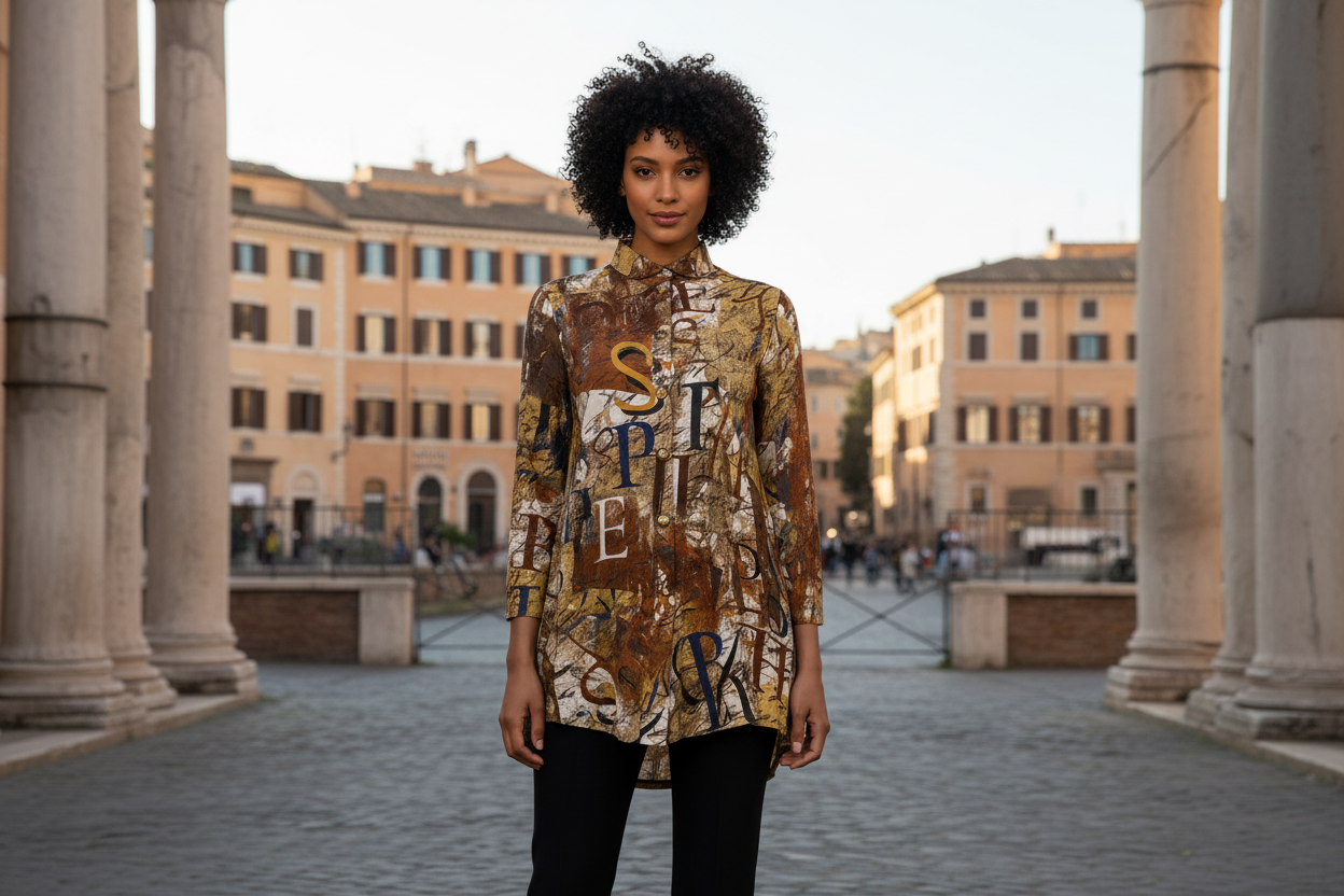 IC Collection French Collection Tunic | Unique Apparel USA