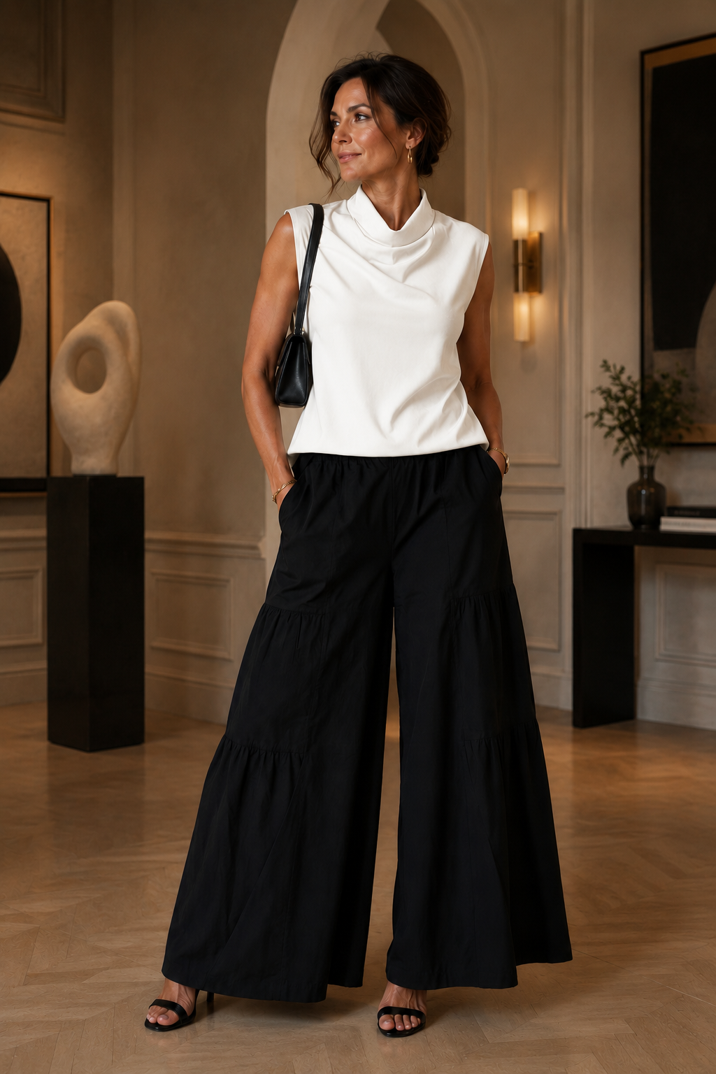 Kozan Anina Pants-IL-3740-PRETO