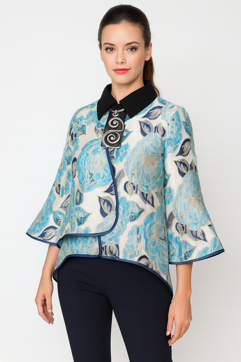 IC Collection Floral Embossed Jacquard-IC-6097J