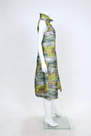 IC Collection Sleeveless Zip-Front Dress –7543D