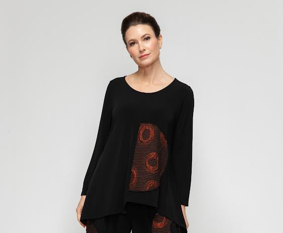 IC Collection Half-Moon Tunic-7386T-DUP