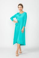 IC Collection Rosette Dress-IC-6153D