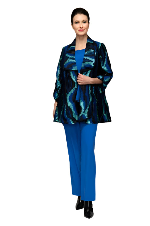 IC Collection Contrast Accent Jacket-7523J