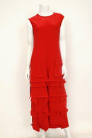 IC Collection-Ruffle Dress-7236D