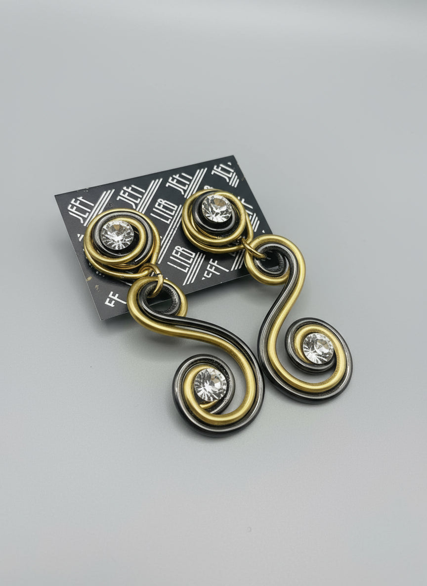 Jeff Lieb Fusion Swirl Earrings-34168