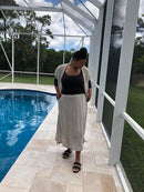 Yuvita Linen Skirt-2362