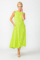 Asymmetrical Cut Front and Back Dress 7044D