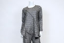IC Collection Textured Asymmetrical Top-7235T