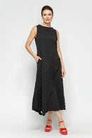 Asymmetrical Cut Front and Back Dress 7044D