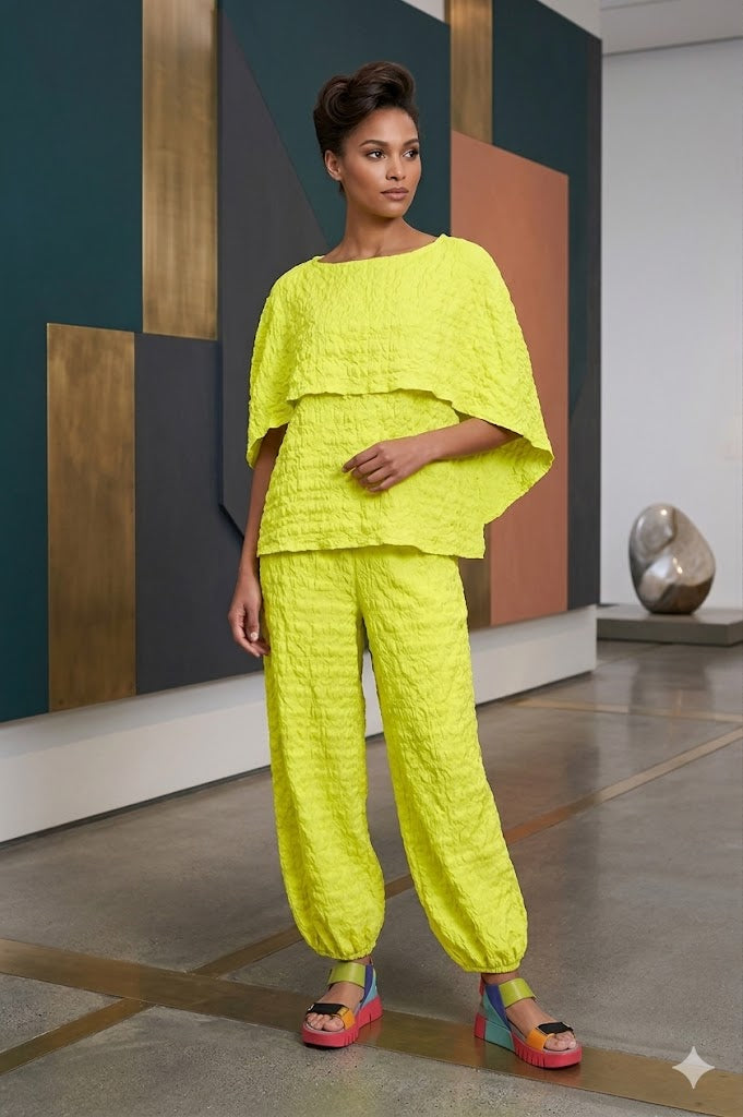 IC Collection Elegant Popcorn Tunic-IC-7645T